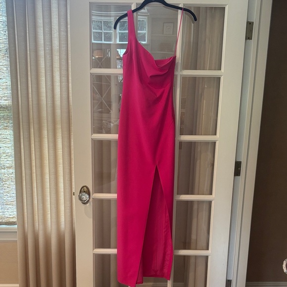 Likely Dresses & Skirts - Likely Fuchsia One-Shoulder Dress